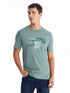 LC Waikiki Crew Neck Short Sleeve Printed Combed Cotton Men's T-shirt